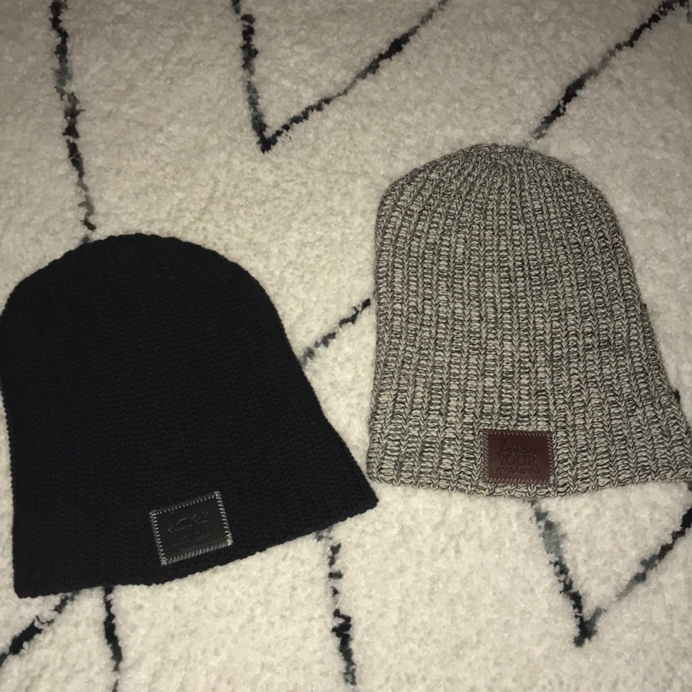 2 Love Your Melon Beanies